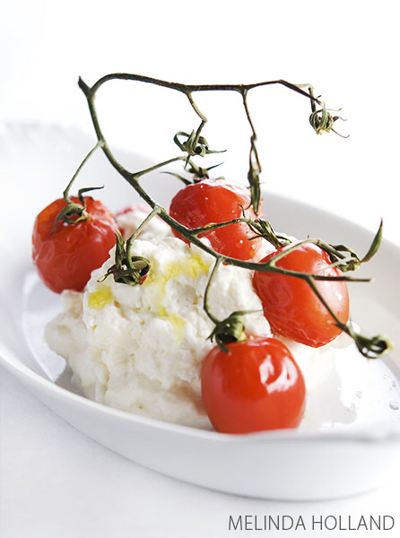 Burrata & Grape Tomatoes