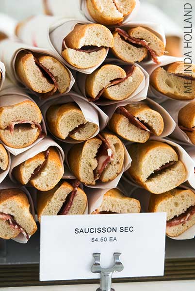 Saucisson Sec Sandwiches