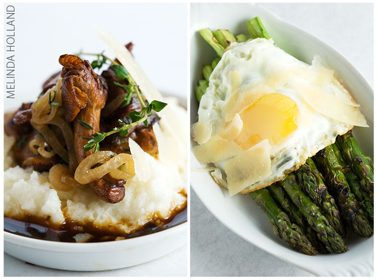 Mushroom, Asparagus - 2up