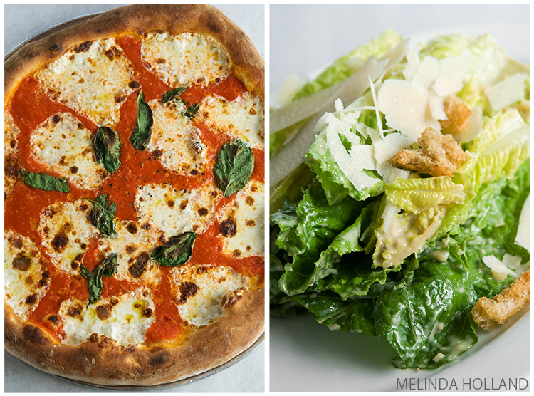 Pizza & Caesar Salad