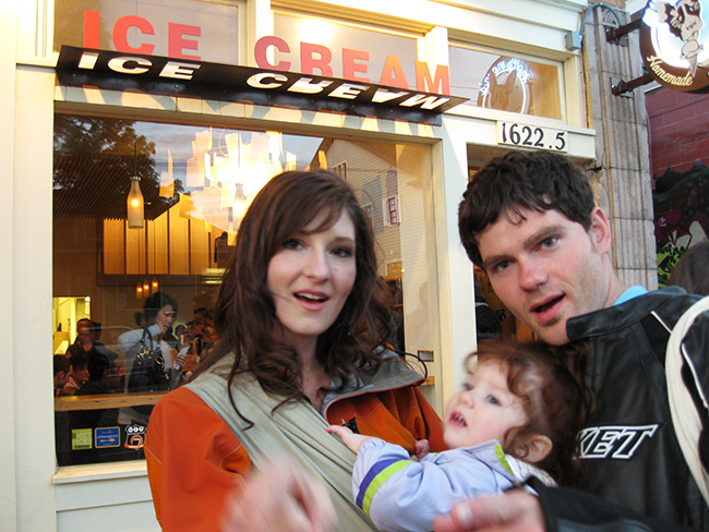 Rachelle & Daniel at Molly Moon's