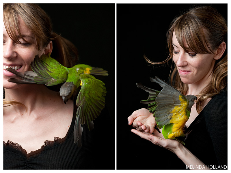 Leslie & Rudy the Bird