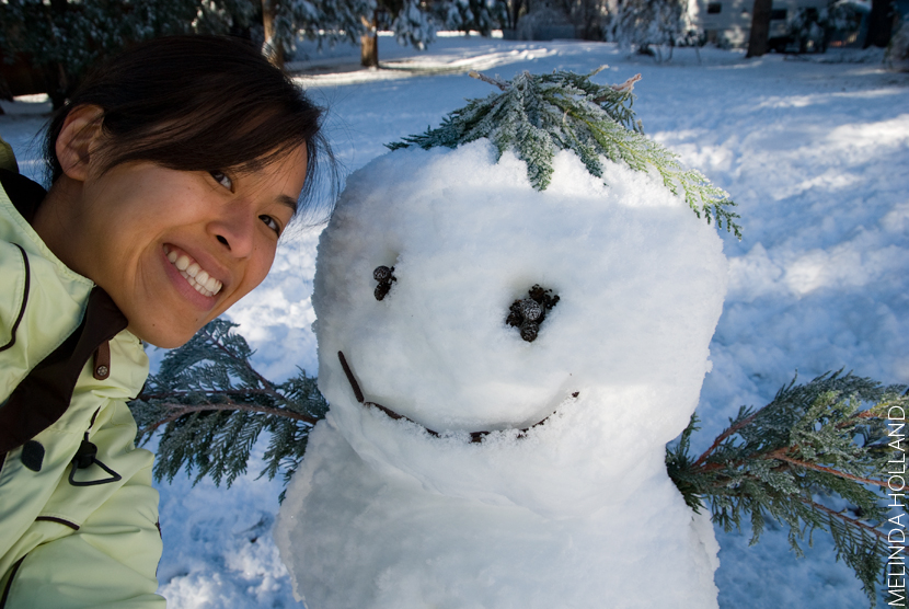 Me & Melvin the Snowman Melvin the Snowman, December 8, 2009